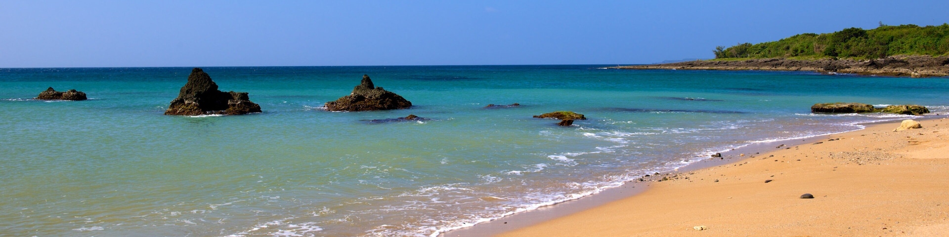 Pingtung County which includes a beach