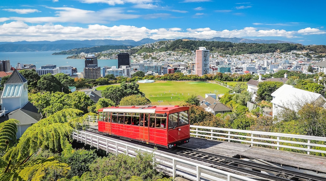 Wellington Cable Car, the landmark of New Zealand.