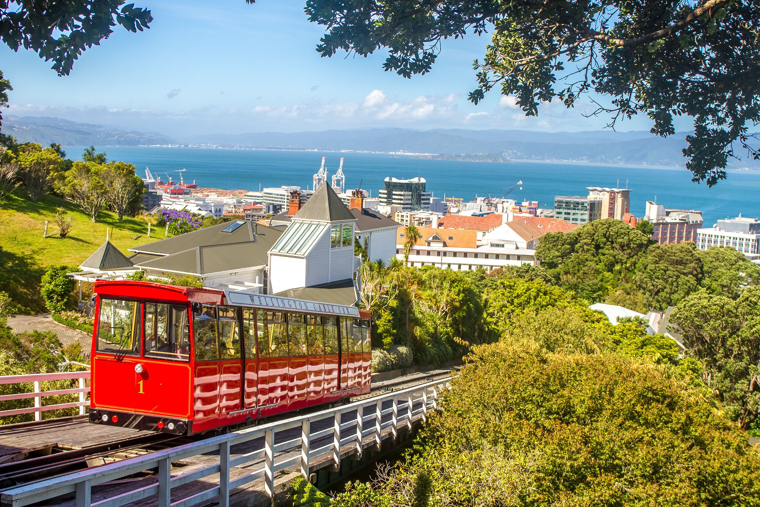 wellington cable car, new zealand