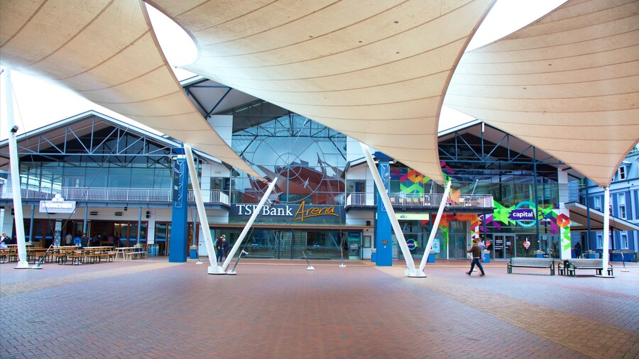 TSB Arena mostrando arquitectura moderna