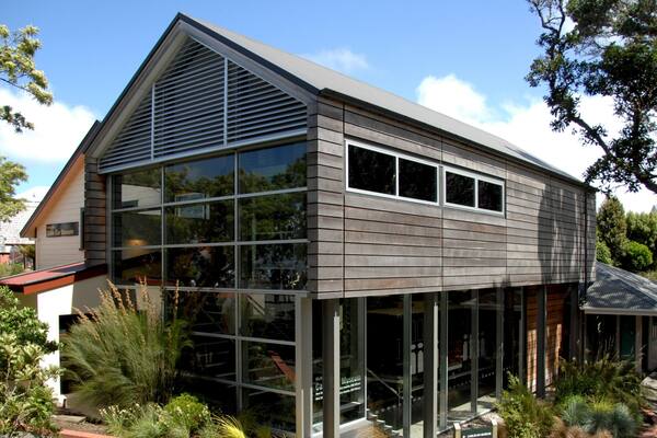 Cable Car Museum mit einem Haus und StraĂenszenen