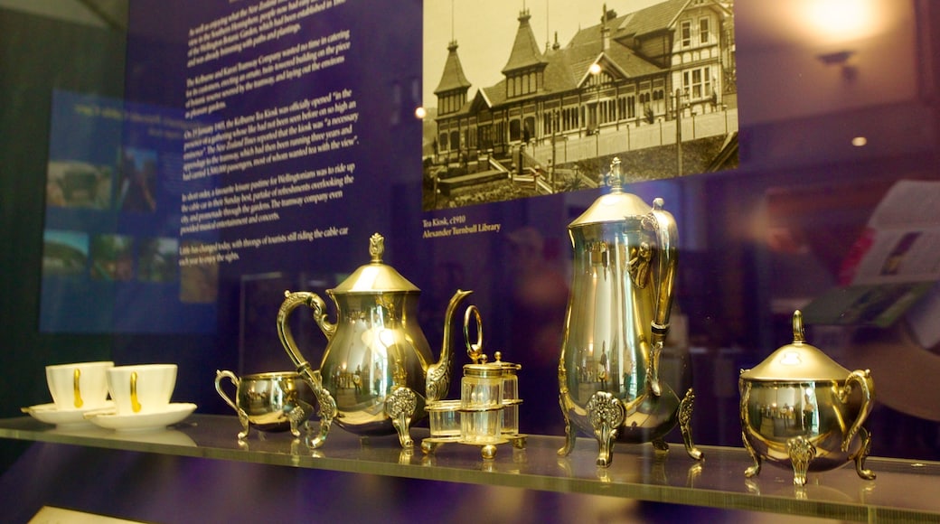 Cable Car Museum which includes interior views