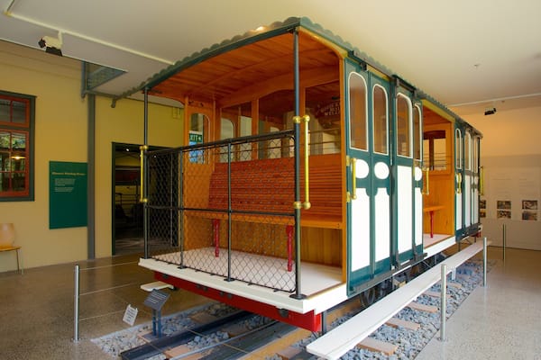 Cable Car Museum featuring interior views