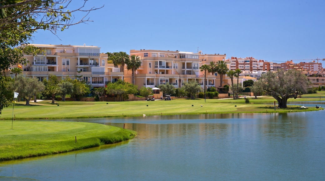 Alicante Golf Course featuring golf and a lake or waterhole