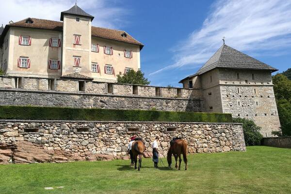 In mezzo alle colline tra Trento e Bolzano trovi questo bellissimo castello, con interni originali
visitabile.