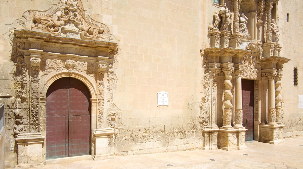 Basilica of Santa Maria which includes a church or cathedral and heritage elements