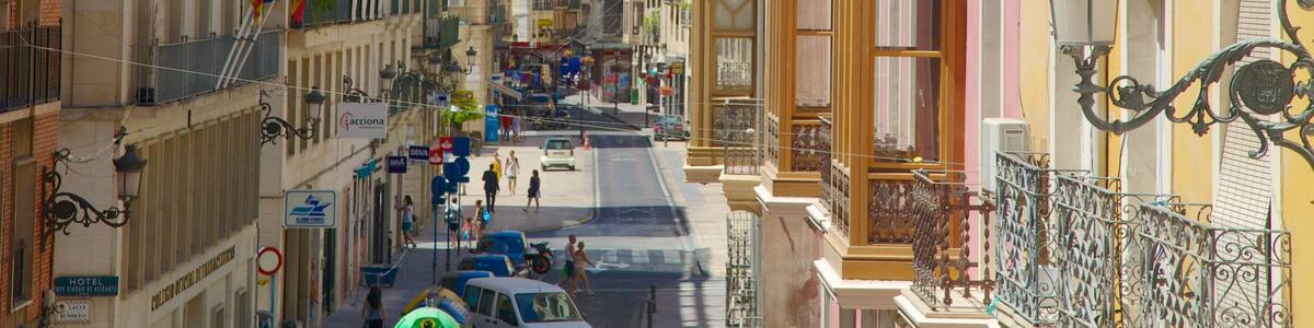 Basilica of Santa Maria featuring heritage architecture, a city and street scenes