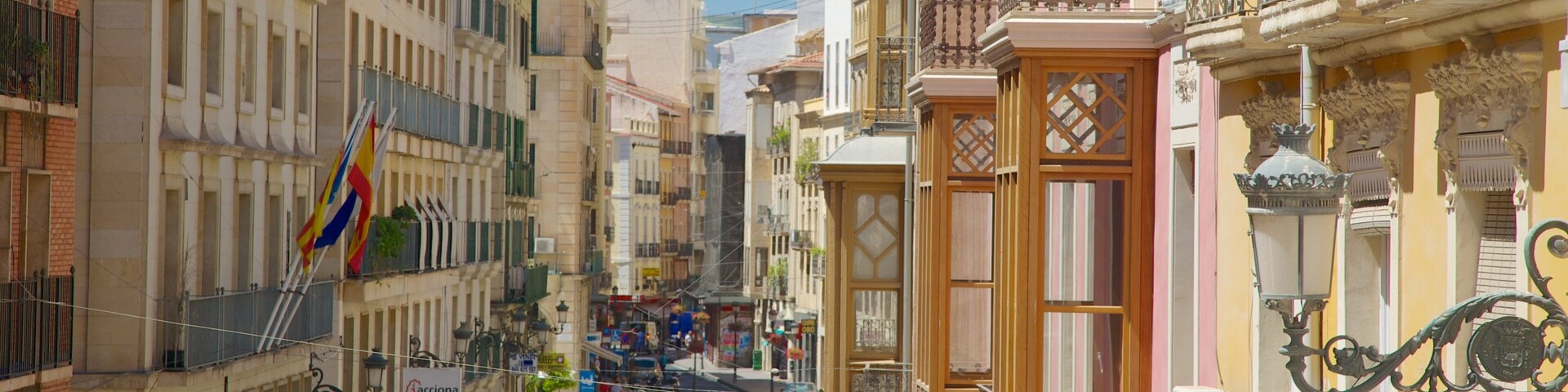 Basilica of Santa Maria featuring heritage architecture, a city and street scenes