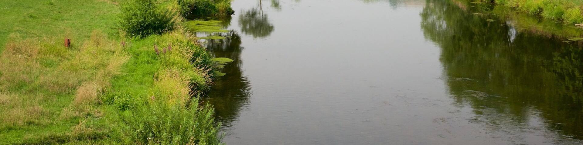 Diekirch which includes a river or creek and hiking or walking