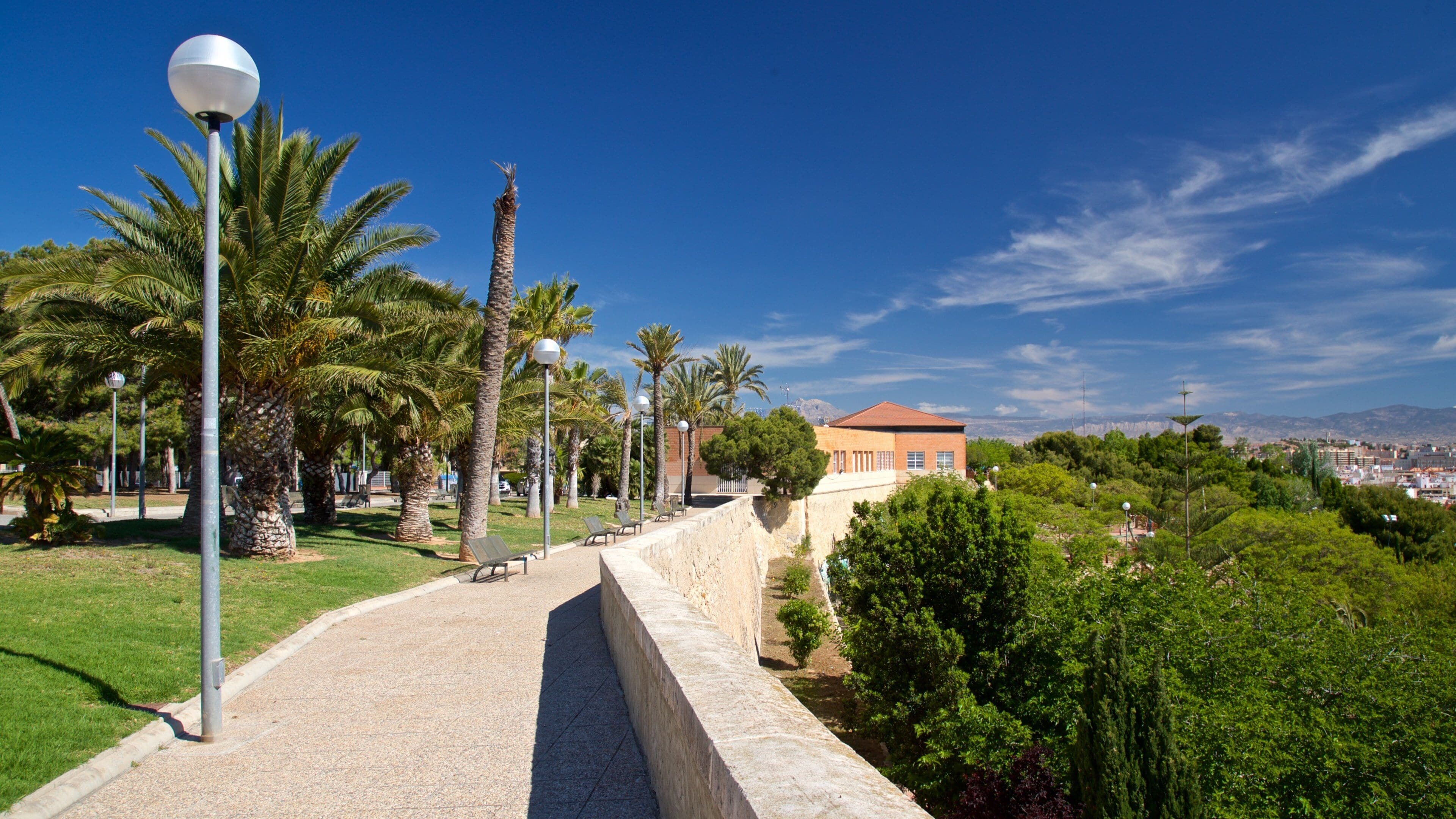 San Fernando Castle featuring views and a park