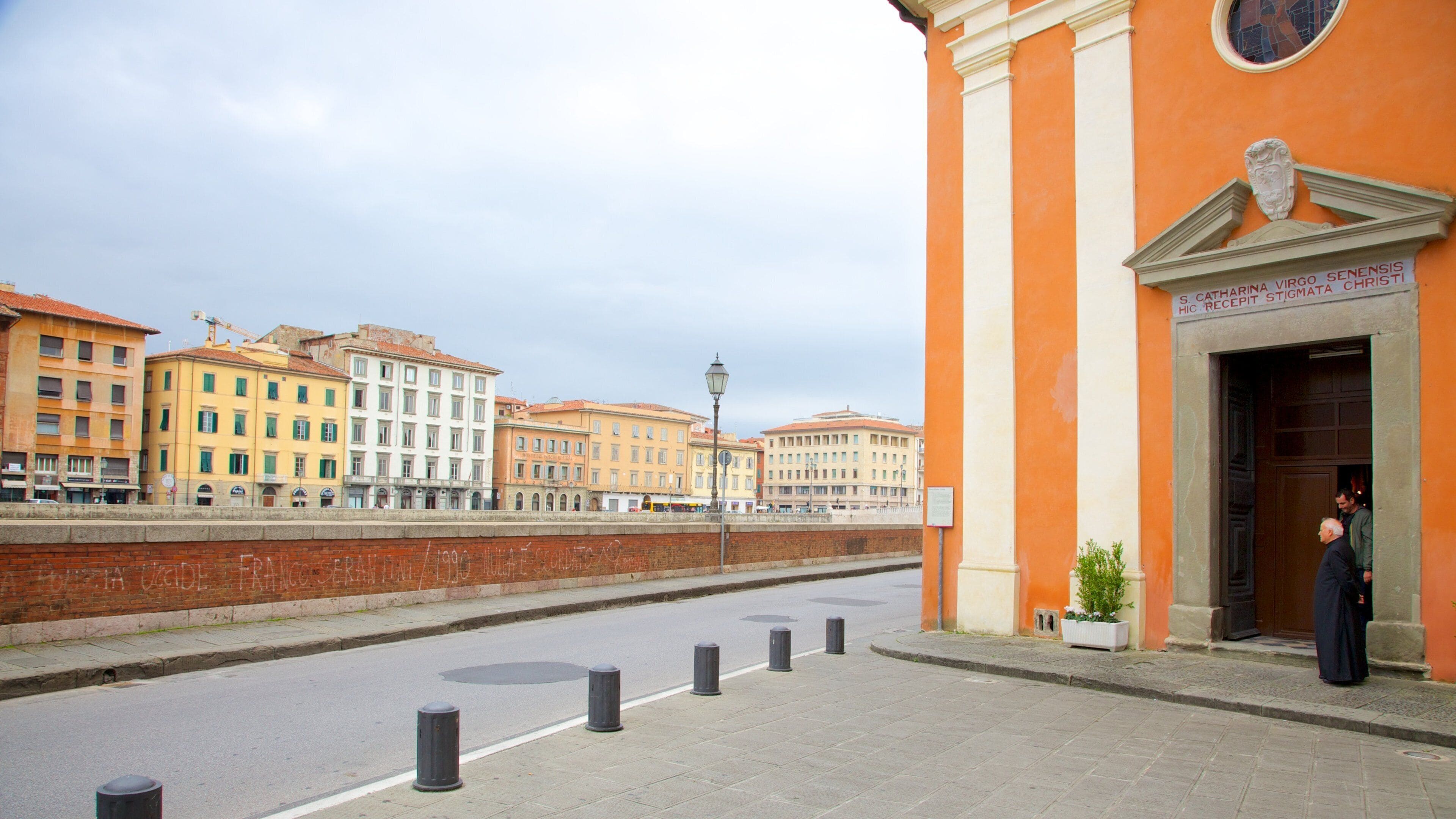 Palazzo Blu featuring religious elements, heritage architecture and a city