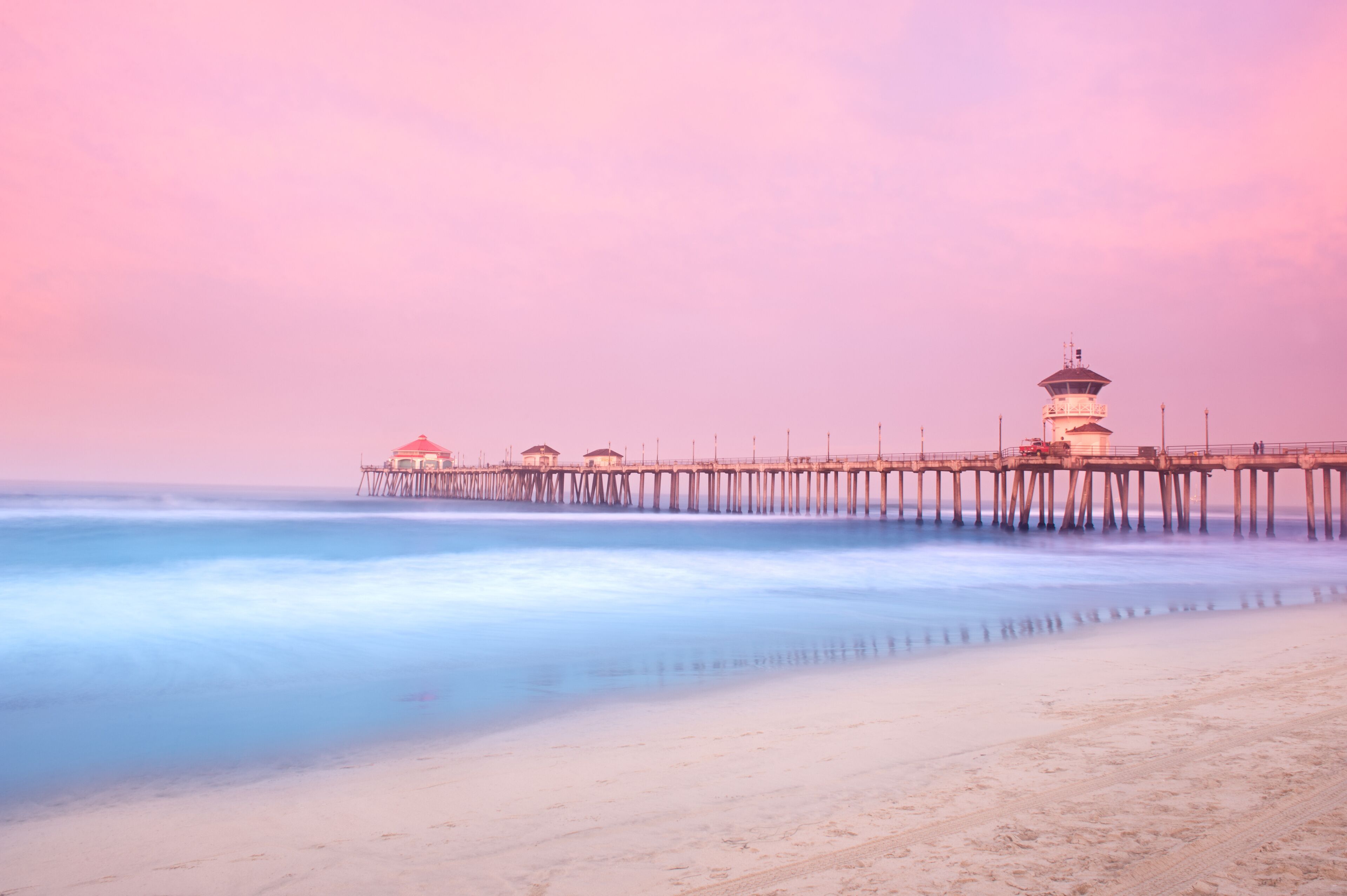 Pier in early morning
