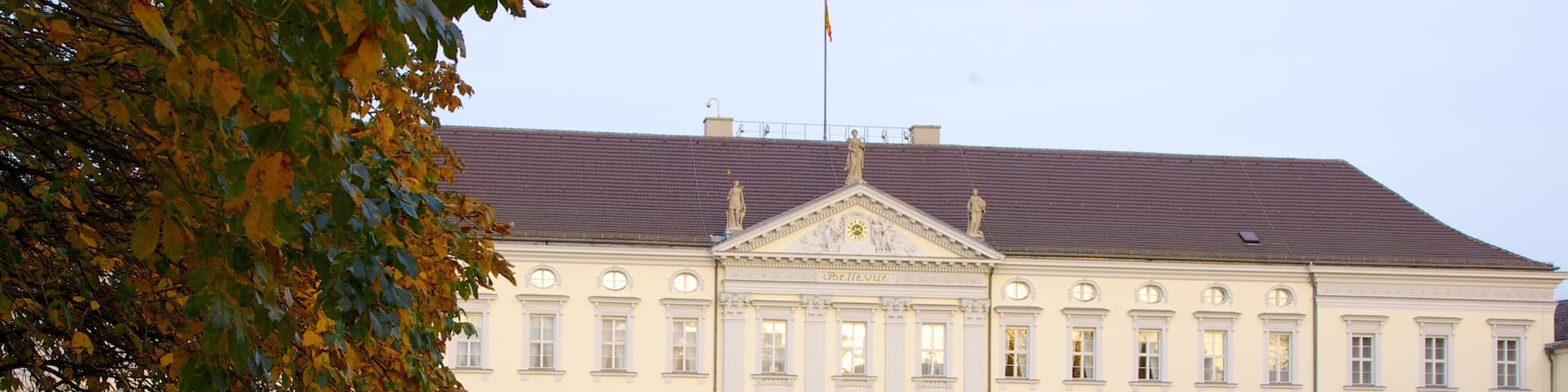 Bellevue Palace showing heritage architecture and a castle