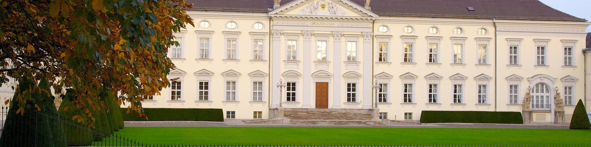 Château de Bellevue montrant château et patrimoine architectural