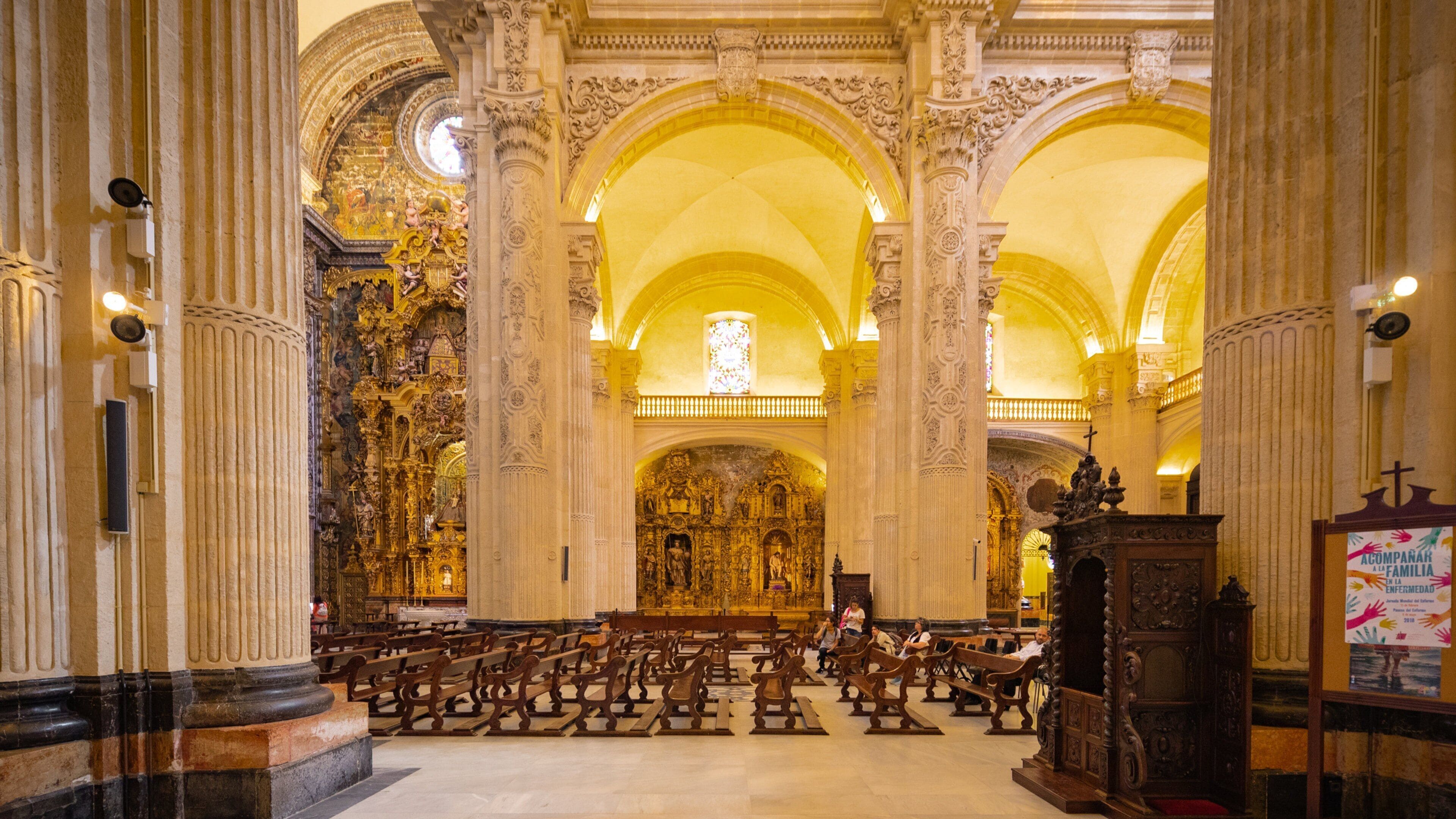 Salvador Church which includes heritage elements, a church or cathedral and interior views