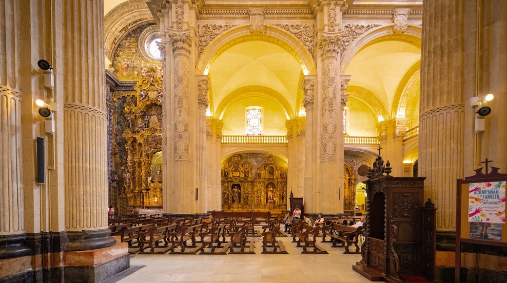 Salvador Church which includes heritage elements, a church or cathedral and interior views