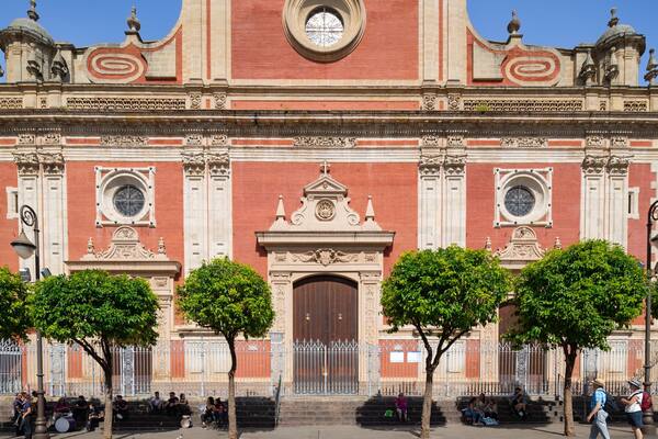 Salvador Church showing heritage architecture