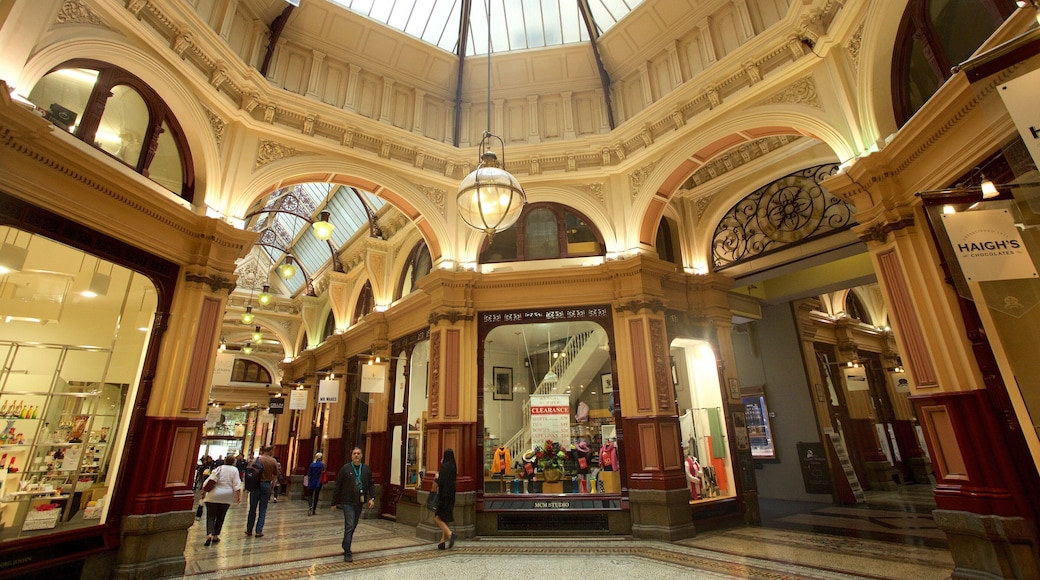 Block Arcade featuring interior views and shopping