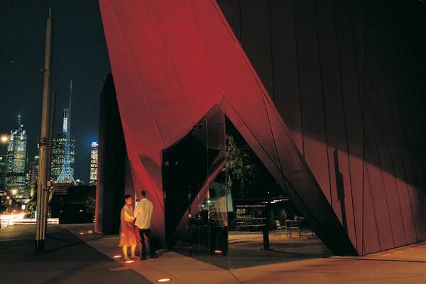 Australian Centre for Contemporary Art which includes street scenes, night scenes and a city