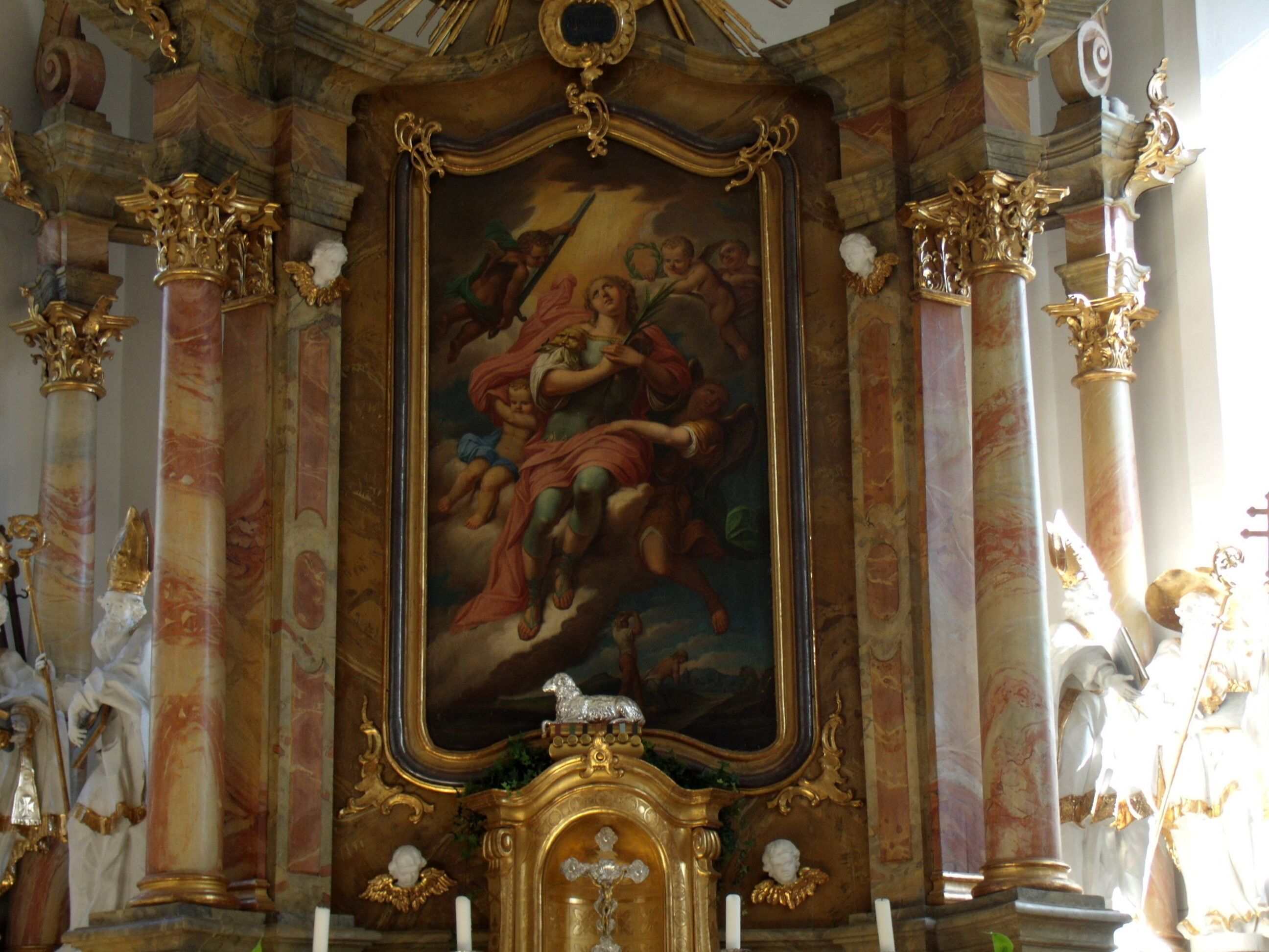Altar in St. Alexander, Ofterschwang