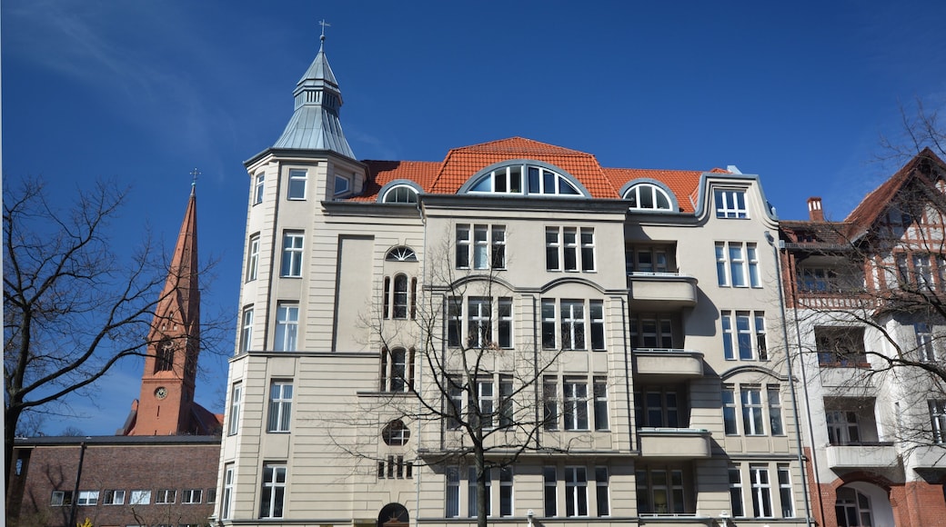 Spring Impressions from Berlin Steglitz from March 28, 2017, Germany