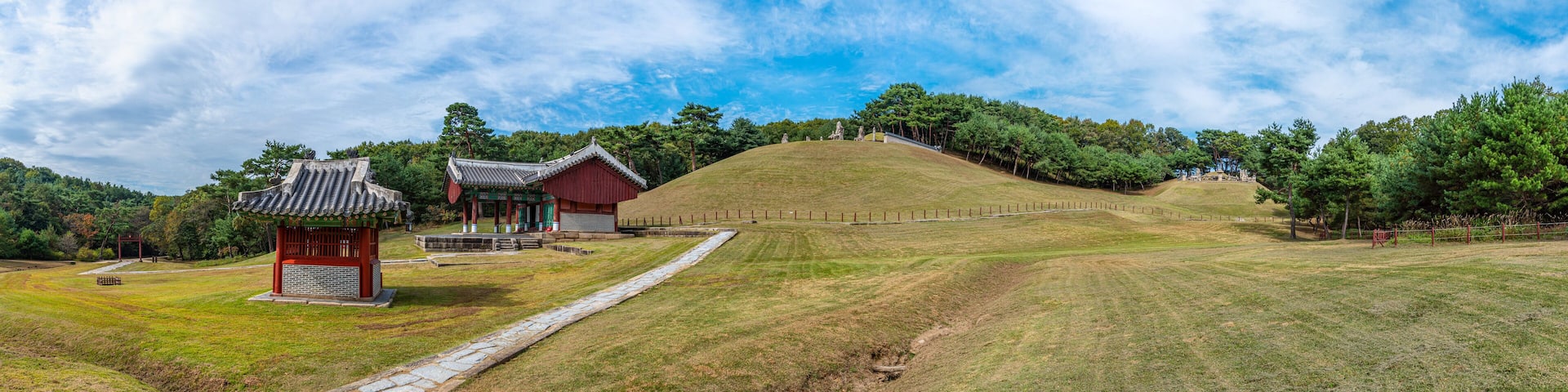 Donggureung royal tomb complex near Seoul, Republic of Korea
