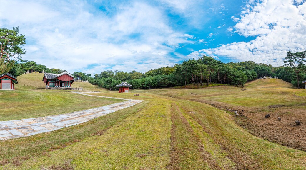 Donggureung royal tomb complex near Seoul, Republic of Korea
