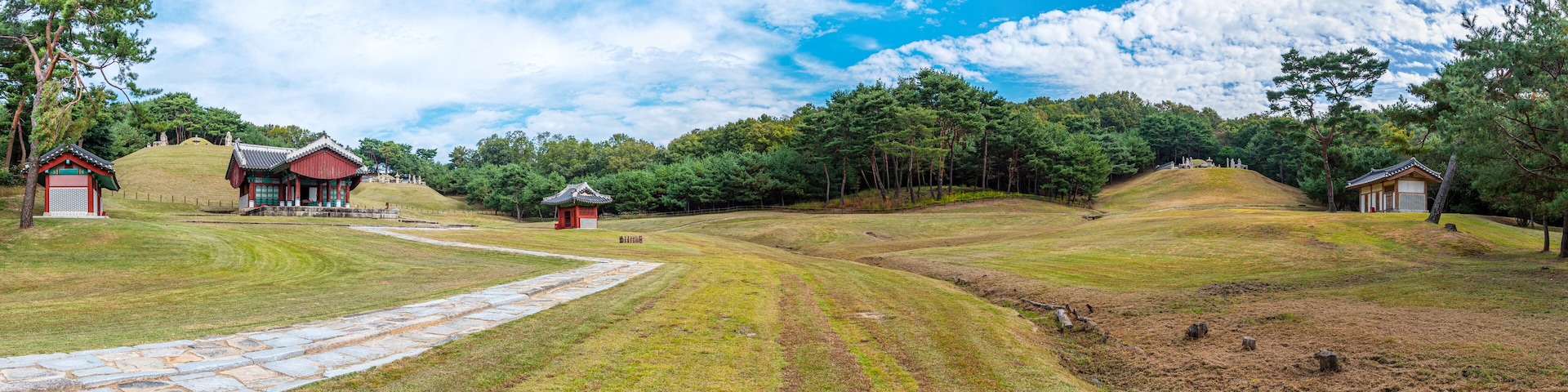 Donggureung royal tomb complex near Seoul, Republic of Korea