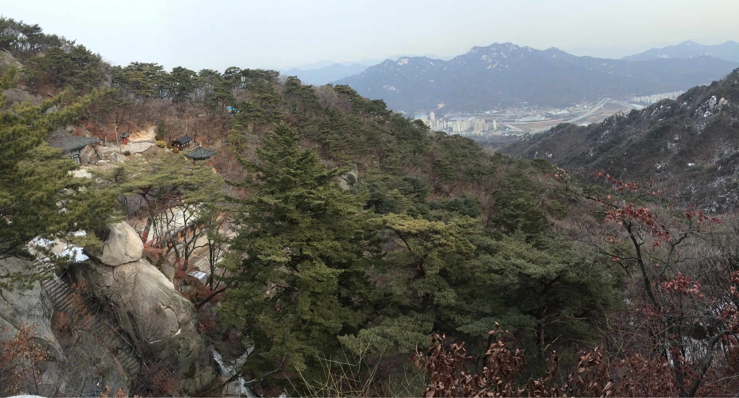 Such an amazing view and hike up to Mangwolsa Temple. Only got lost once or twice but totally worth it. 
