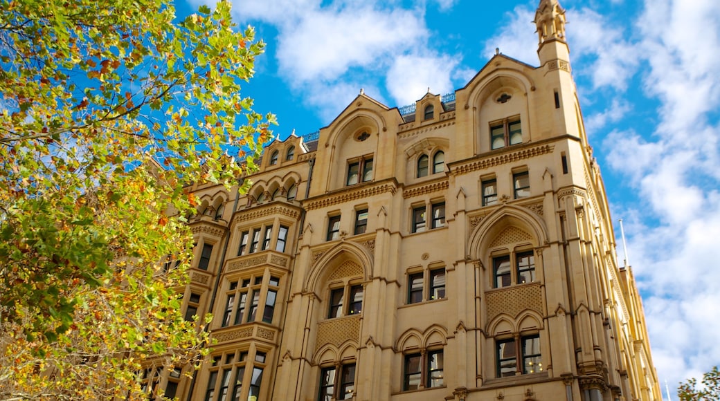 콜린스 스트리트 을 특징 도시, 문화유산 건축 과 거리 풍경