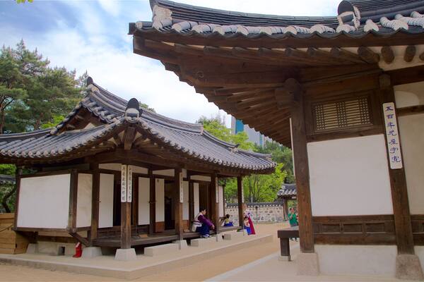 Namsangol Hanok Village das einen Geschichtliches