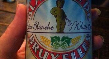 So many things to be said about the unfortunate logo for this beer..... But I'll refrain