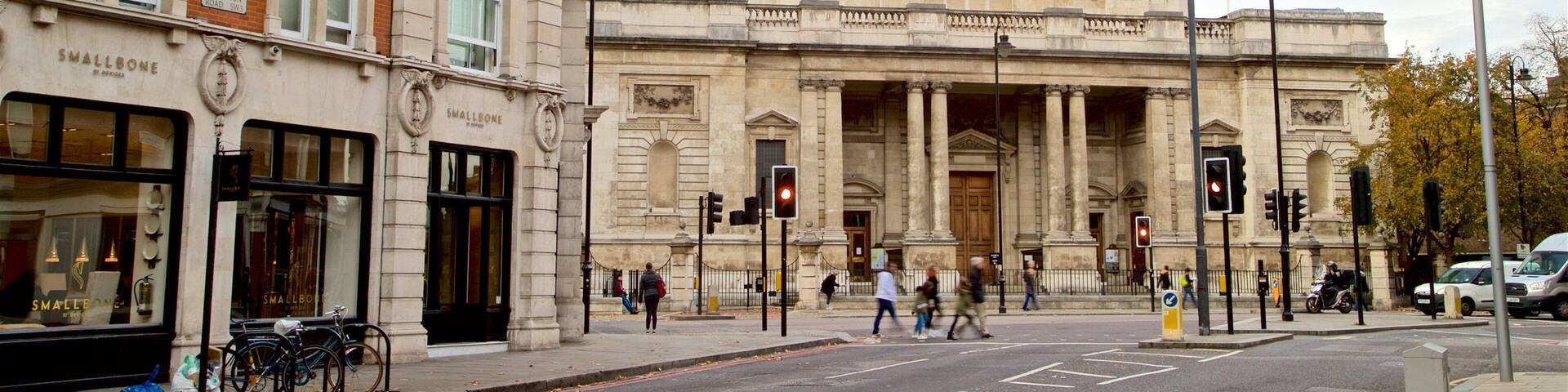 Brompton Oratory which includes heritage architecture