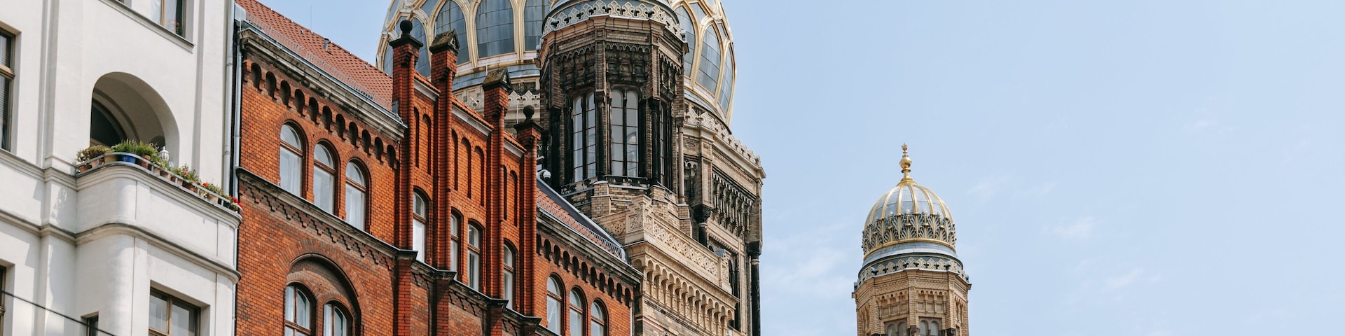 Oranienburger Strasse featuring heritage architecture