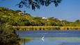 Ferradura Lagoon showing wetlands