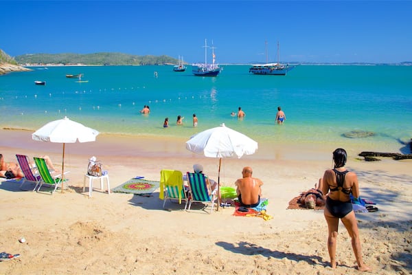 Azeda Beach featuring swimming, a beach and general coastal views