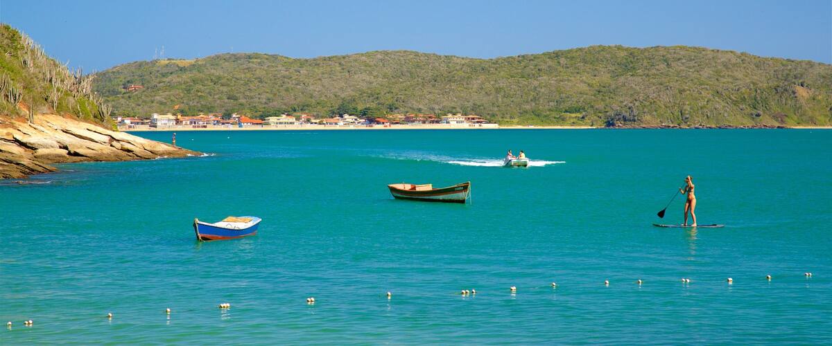 Azeda Beach featuring general coastal views and boating