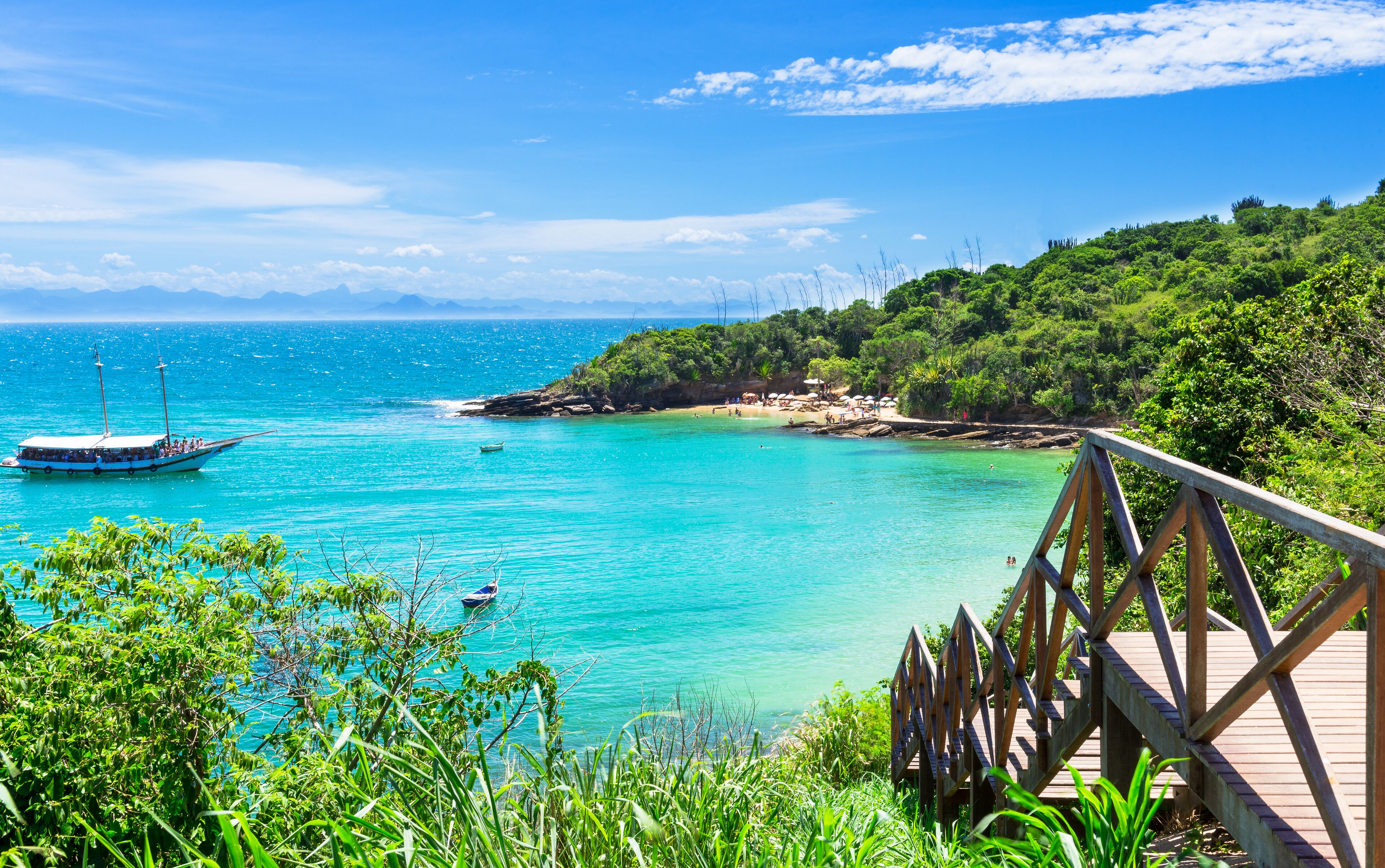 Azeda Beach in Buzios, Rio de Janeiro. Brazil