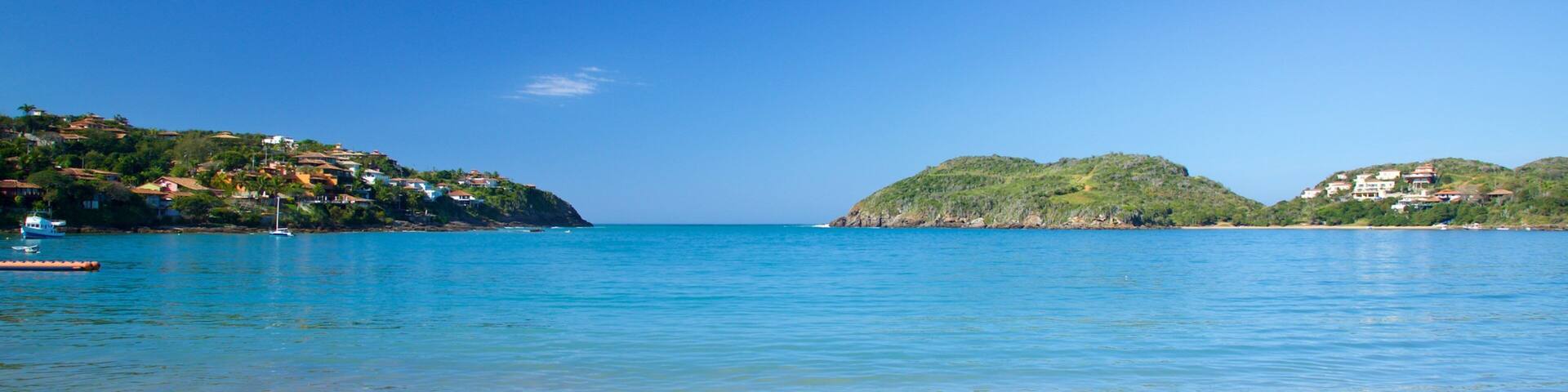 Ferradura Beach featuring a sandy beach and general coastal views