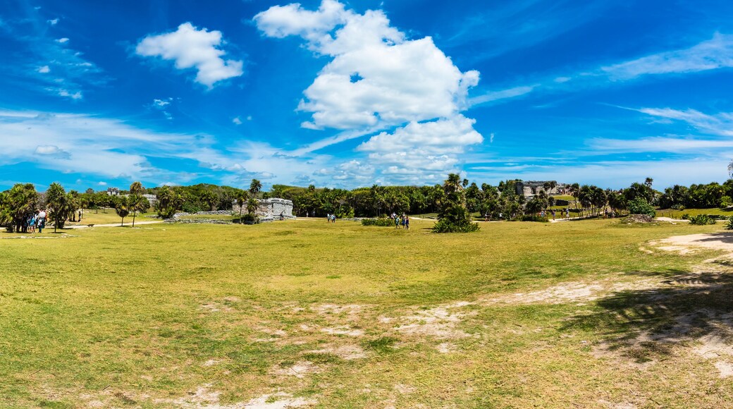 Mayaruinen, Tulum, Quintana Roo, Riviera Maya, Halbinsel Yucatan, Mexico, Mittelamerika