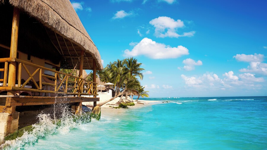 Pantai Utama Playa del Carmen