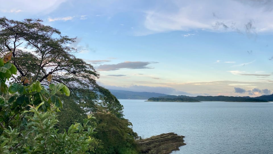 lake in mountains