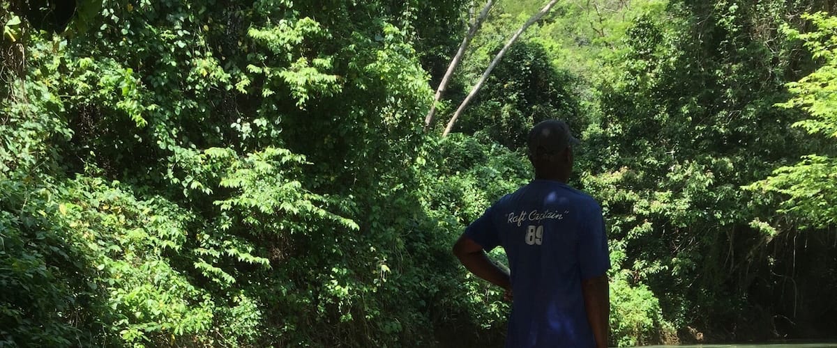 Absolutely LOVED drifting along on this bamboo raft. This activity took place in Falmouth, Jamaica. We were travelling down the river to Montego Bay. Highly recommend. Amazing sounds and scenery
#jamaica #river #bambooraft #peaceful #nature