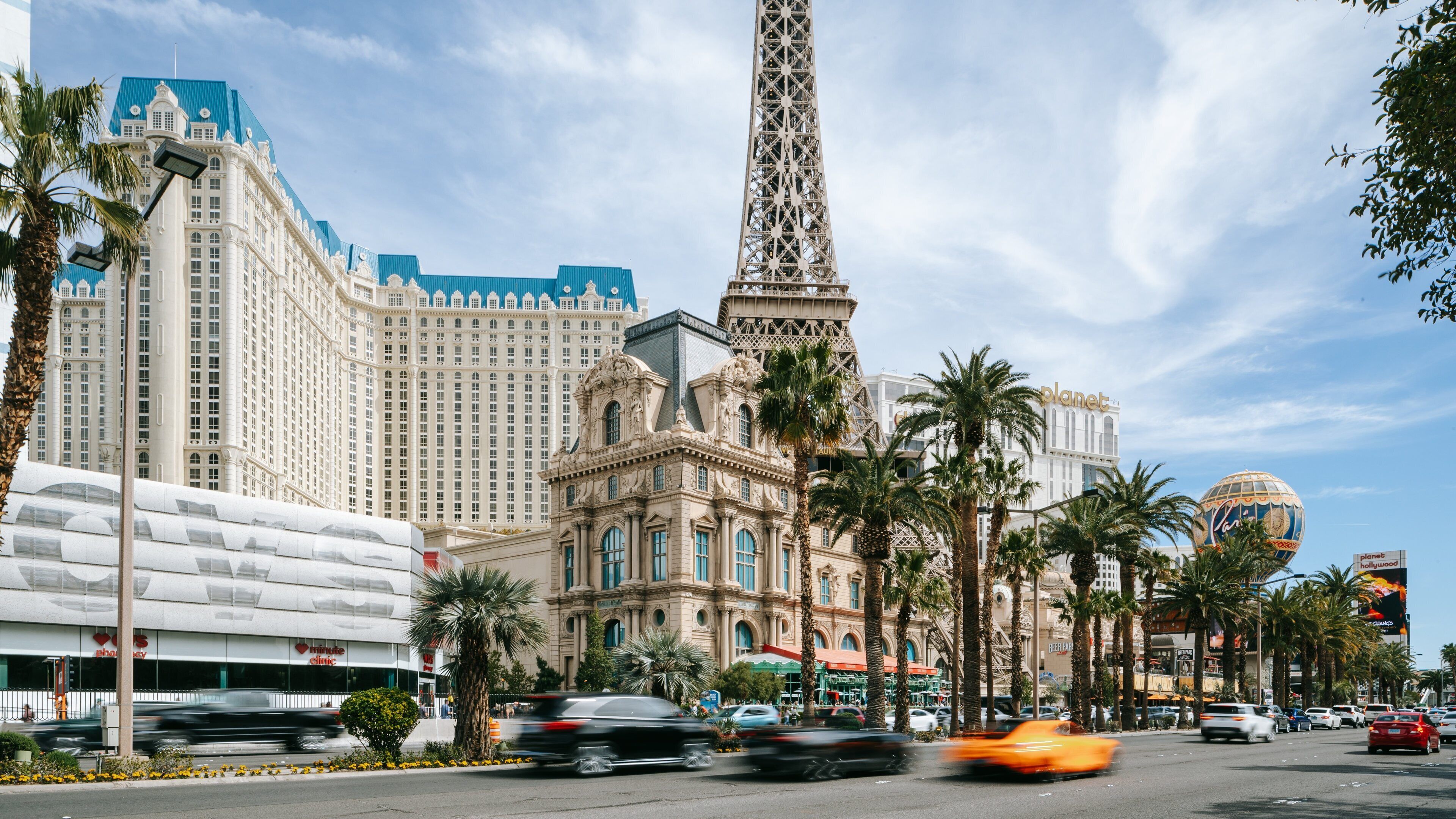 Las Vegas Eiffel Tower featuring a city and heritage architecture