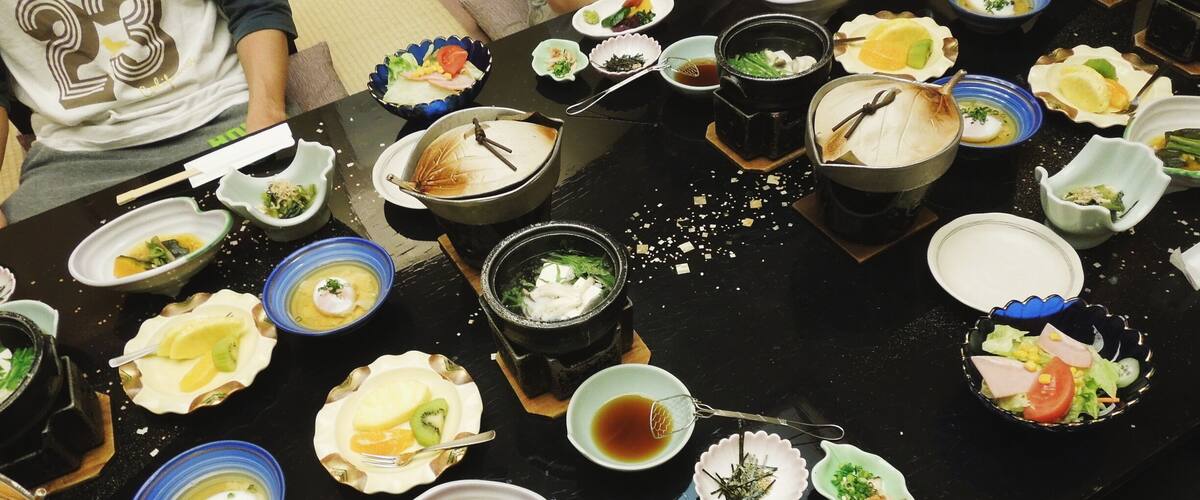 Shisuitei is a traditional Japanese-style hotel with onsen and sauna facilities.
Technically in the middle of nowhere, it was the perfect hotel to relax and slowdown after a day of snowboarding.
The dinner and breakfast, set in a  private room was delicious! And the nakai (hotel staff) were very friendly and helpful. I'd love to come back here in the summer.
Location: Gunma Prefecture
We went by car but they also provide a free pick-up service to and from both Numata Station on the JR Joetsu Line and Jomo-kogen Station on the JR Joetsu Shinkansen Line.