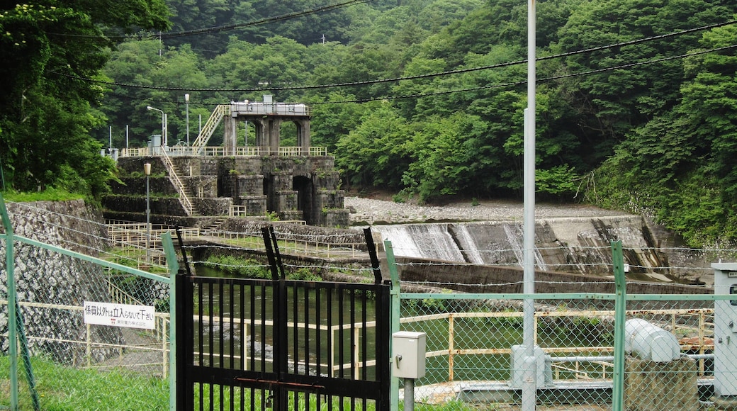 Kamikuya Power Station weir.