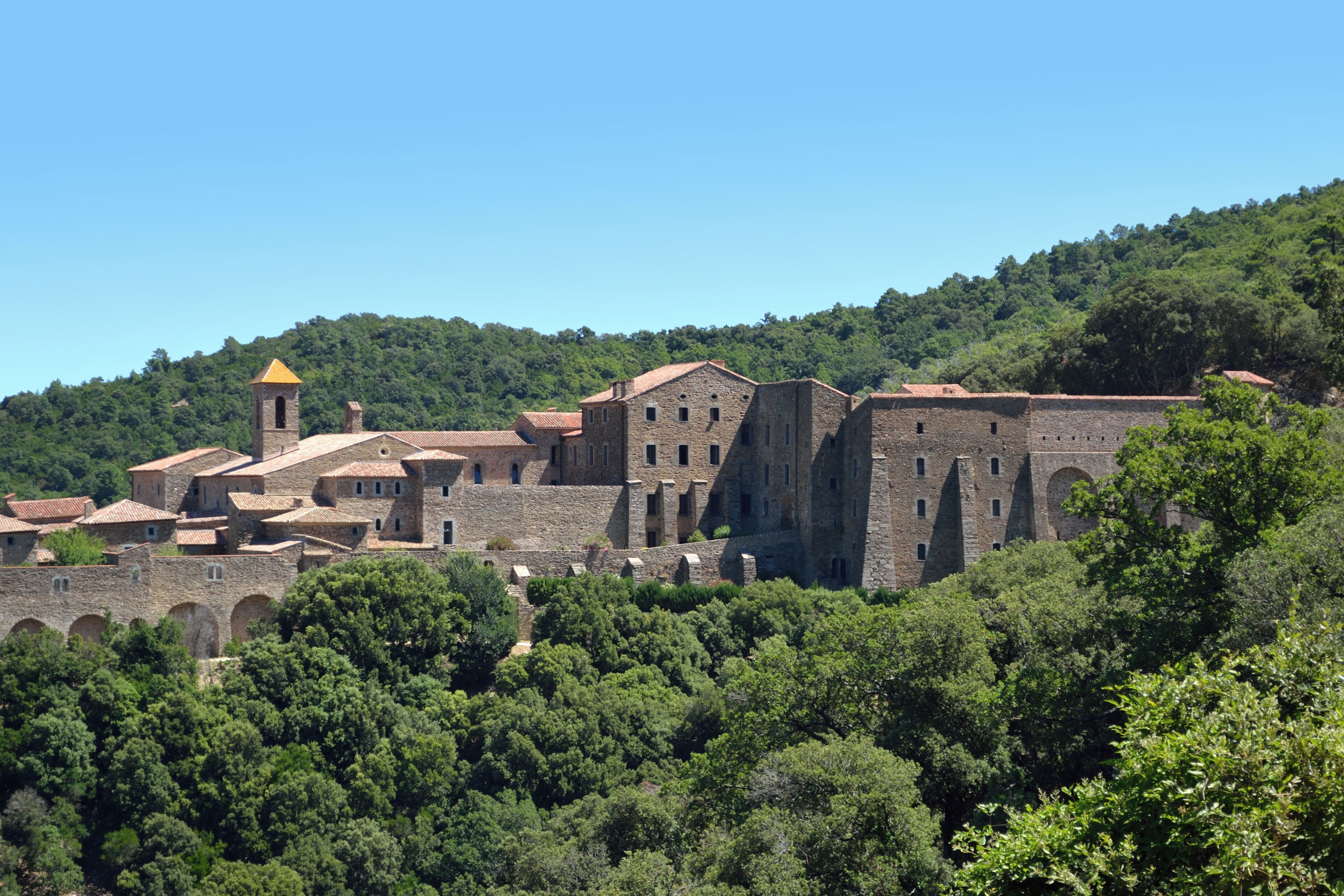 Charterhouse Chartreuse de la Verne, Massif des Maures, France.