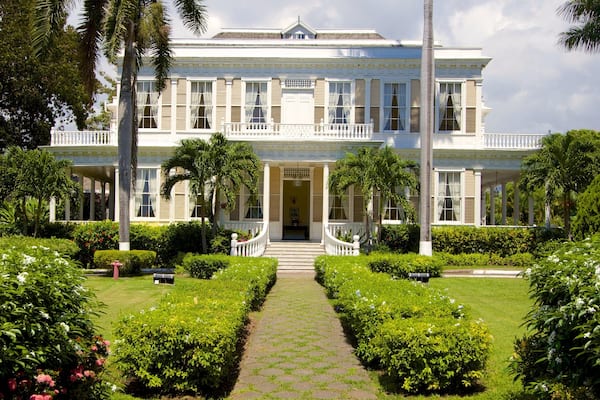 Devon House featuring a house and a garden
