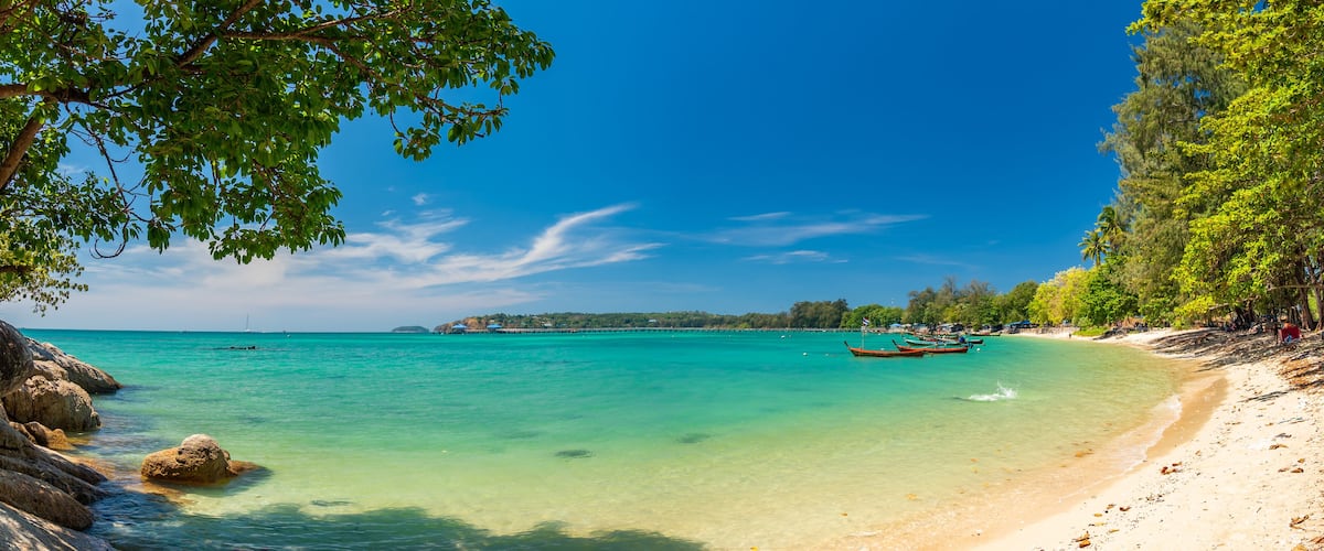 Rawai beach in Phuket island Thialand; Shutterstock ID 1526328248; Purchase Order: SP-2390; Order Number: Content Innovations EOY spend ; Client/Licensee: Hotels.com - Lee Ban Twan; Job: Hotels.com Go