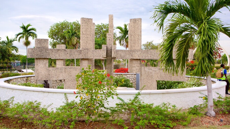 Nationalheltenes Park som viser udendørs kunst
